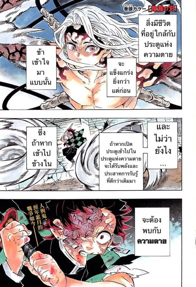 Kimetsu no yaiba ดาบพ_ฆาตอส_ร ตอนที่ ตอนที่ 188-196 รูปที่ 98
