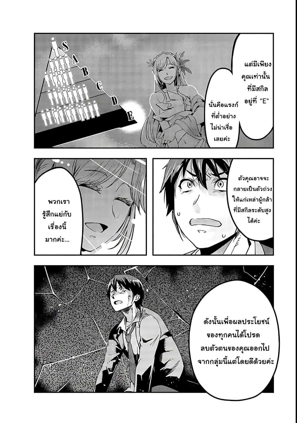 Hazurewaku no _Joutai Ijou Skill_ de Saikyou ni Natta Ore ga Subete wo Juurin suru made E rank ผ_ถ_กท_งเพราะสก_ลไร_ค_าอย_าง _สร_างสถานะผ_ดปกต_ จะเหย_ยบย_าท_กส_งท_ขวางทางจนแกร_งส_ดในใต_หล_า ตอนที่ ตอนที่ 1 รูปที่ 7